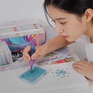 HASTHIP 12-Piece Diamond Art Storage Boxes with Numbered Color Label Stickers for Crafts