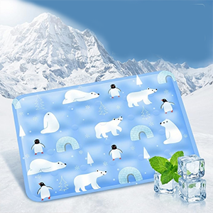 Qpets Pet Cooling Mat for Dogs & Cats, Water-Filled Cooling