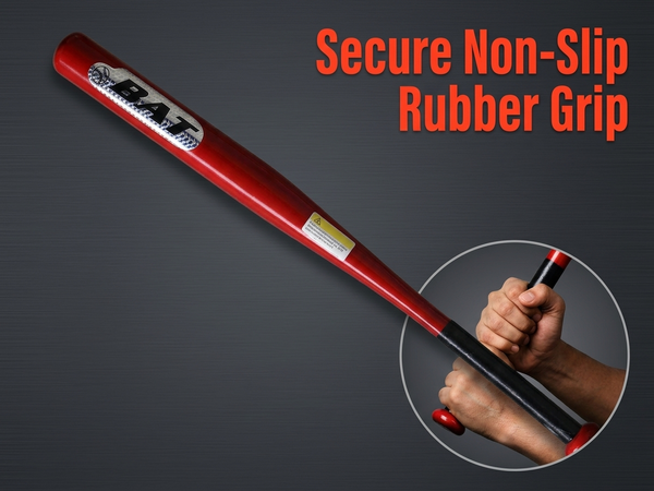 HASTHIP 32 Inch Alloy Steel Baseball Bat for Adults with Non-Slip Rubber Grip for Beginner Practice
