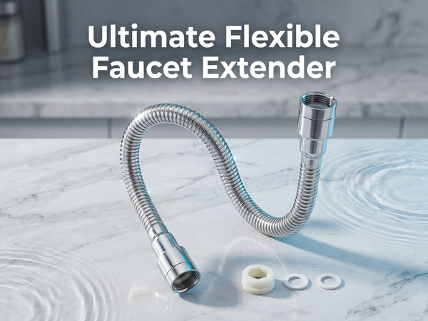 HASTHIP Flexible Faucet Extender with 360 Rotation, Two Water Modes and Bendable Positioning