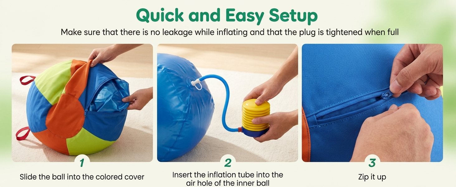 Qpets Herding Ball for Dogs with Multiple Handles and Reinforced Double-Layer Construction
