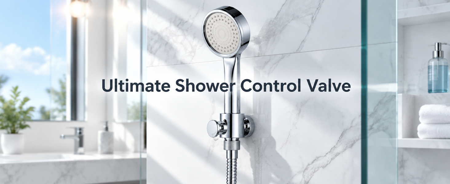 HASTHIP Thread Push Button Water Flow Control Shower Shut Off Valve With Pressure